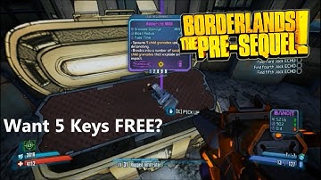I Open 5 Keys in Borderlands 2 + FREE SHiFT CODES FOR THE PRE-SEQUEL SEPTEMBER!