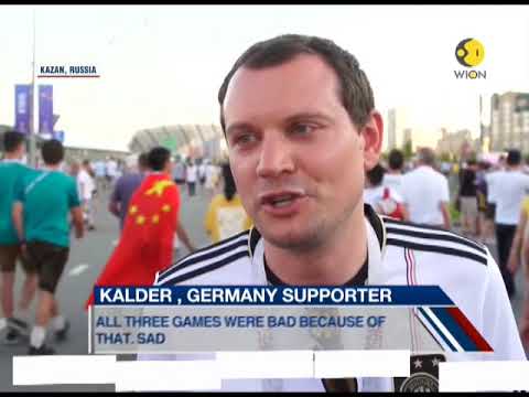 World Cup 2018: German fans respond with shock & dismay after the exit