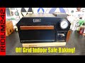 The instafire ember oven  bake off grid or during emergency  indoor safe