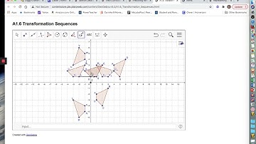 Edmentum Geometry - Predicting Results of Rigid Transformations Part 2