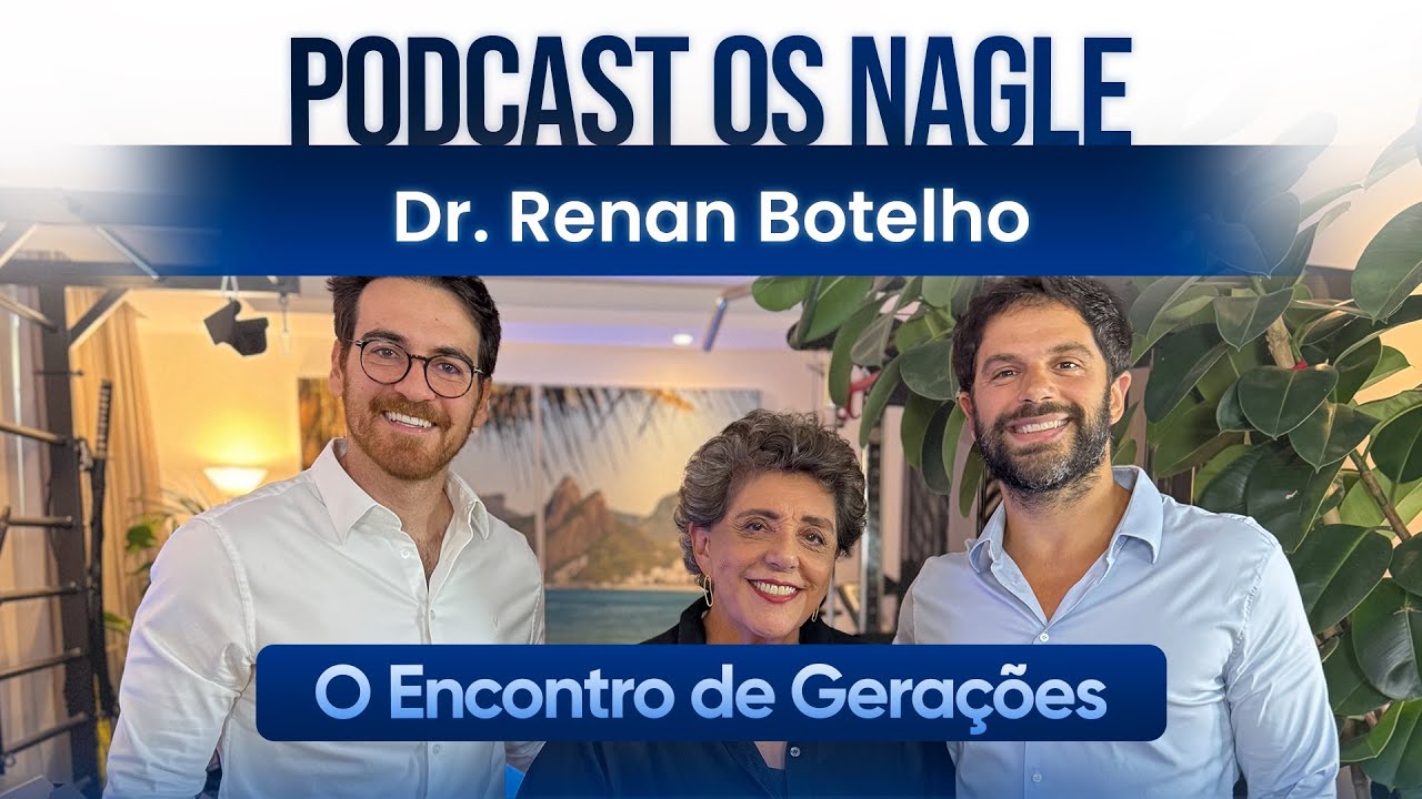 Capa do episódio: Dr. Renan Botelho: dormir mal e intestino preso  engordam. Os Nagle, Encontro de Gerações