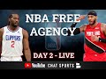 NBA Free Agency 2021 LIVE - Day 2 - Carmelo Anthony To LA, DeMar DeRozen Sign & Trade