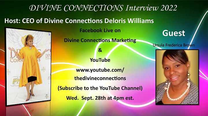 Divine Connections interview with Ursula Frederica...