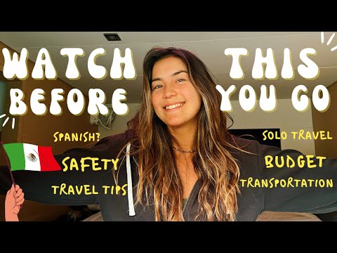 Vídeo: Como viajar no México com orçamento limitado