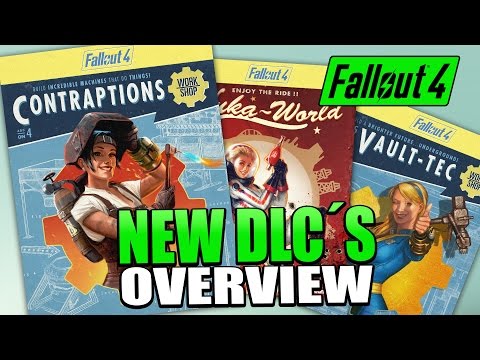 Fallout 4 - What to expect from the new DLC&rsquo;s Contraptions Workshop, Vault-Tec Workshop, Nuka World