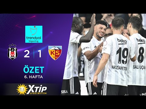 Besiktas Kayserispor Goals And Highlights