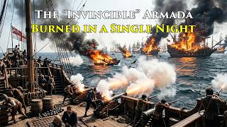 Gravelines (1588): A Great Naval Battle–The English Burned Europe’s Most Powerful Armada (130 Ships)