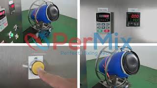 PerMix's Drum Mixer PDR-200 for Plastic Drums 200L - Powder Mixing