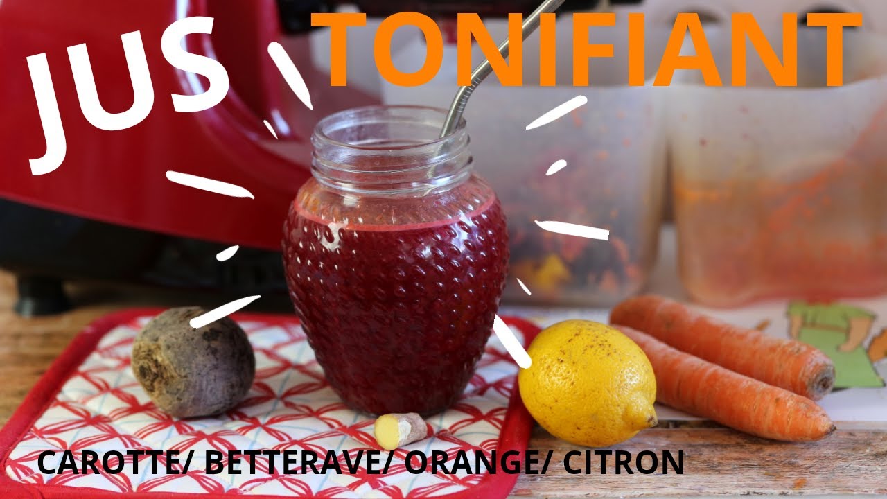 Recette Jus de betterave, carotte et orange