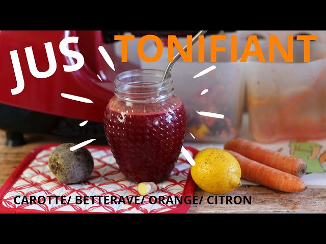 Jus de Betterave Detox (Carottes, Citron Vert, Gingembre) - Lilie Bakery