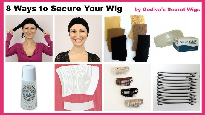 4 Ways to Secure Your Wig  How To Stop Wig Slipping 