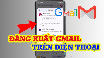 Cách đăng xuất Gmail trên điện thoại Android