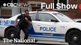 CBC News: The National | Montreal police officer, bystander killed in shooting screenshot 2