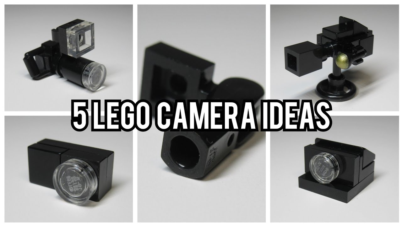 5 Lego Camera Ideas #1  MOC Tutorial 