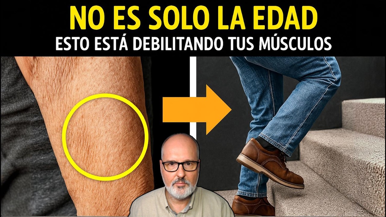 MÚSCULOS FUERTES tras los 60: Lo que Nadie te Cuenta de la SARCOPENIA