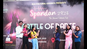 Biggest Event of the Year Coming soooon GLA UNIVERSITY, MATHURA || The Annual cultural Fest