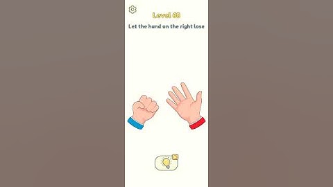 DOP 2 Delete One Part Level 67 Let the hand on the right lose - Gameplay Solution Walkthrough