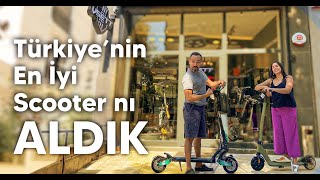 TÜRKİYE'NİN EN İYİ SCOOTER NI ALDIK