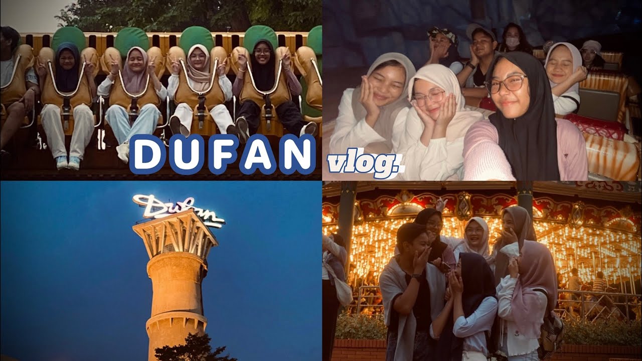 VLOG8 | Dufan Vlog with my friends! - YouTube