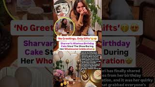 Sharvari's hilarious birthday cake steal the show during wholesome b'day celebration #news#sharvari