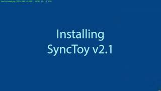 SyncToy Install