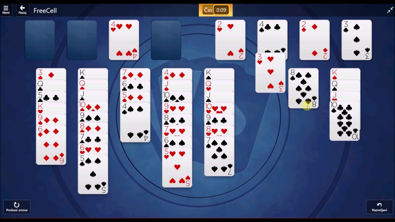 Microsoft Solitaire Collection Freecell March 21 2017 Youtube