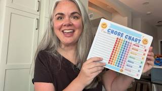 Tracking my ROUTINES with colorful chore charts for motivation! | Magnetic Chore Chart for Kids Mult