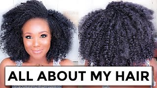 SO... HOW DID MY HAIR GROW? HAIR UPDATE + Natural Hair Products Type 4 Hair I Rose Kimberly