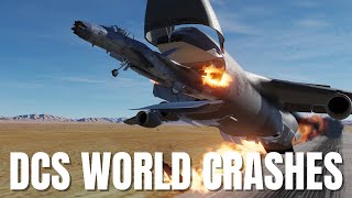 Airplane Crashes, Takedowns & Emergency Landings! V34 | DCS World 2.7 Modern Flight Sim Crashes