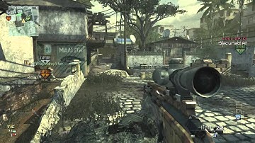 MW3 - Across The Map Throwing Knife On Mission