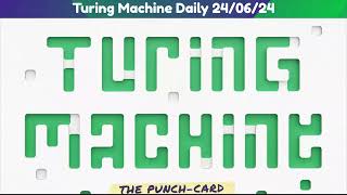 2024-06-24 Turing Machine - BGA - Daily Challenge