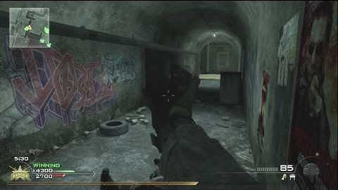 COD MW2 Team Deathmatch - Riot Shield Embarrassment