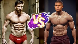 Lionel Messi VS Kylian Mbappé Natural Transformation 🌟 2024 | From 0 To Now