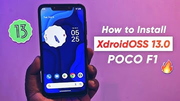 XdroidOSS 13.0 - Android 13 Beta - How to Install & Full Review on POCO F1🔥