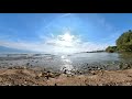 Geneva lake - Prom. de Vidy - Lausanne - Relaxing video for stress relief