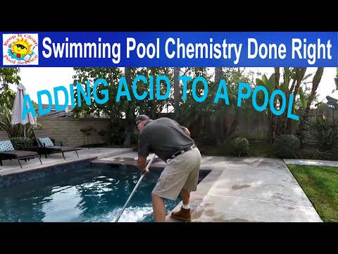 How To Add Muriatic Acid To A Pool To Lower pH