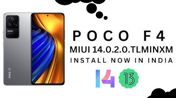 Poco F4 MIUI 14 Stable Update Released | Install MIUI 14.0.2.0 Android 13 in Poco F4 India Now 😍😍