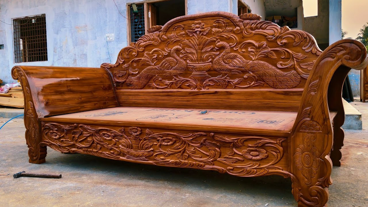 Diwan|#diwan|@diwan|teak wood diwan|#newlooksuryamfurniture - YouTube