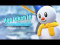 HOE TEKEN JE SNOWMAN | SUPER MARIO