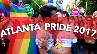 ATLANTA HAS THE BEST PRIDE! | PRIDE PARADE 2017 VLOG