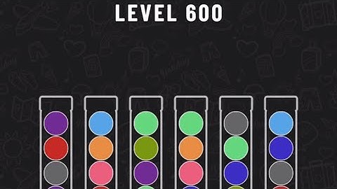 Ball Sort Puzzle Level 600 #ballsortpuzzle #ballsortpuzzlegameplay #puzzlegame #mobilegames