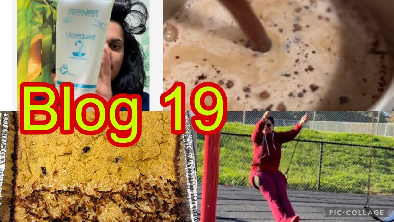 Blog 19 haciendo arepa dulce dominicana, día de parque con mis niños, mi madre cocina 🧑‍🍳saler21😍