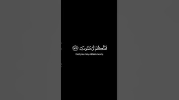 واتقوا النار التي أعدت للكافرين |  القارئ محمد اللحيدان سورة آل عمران #كرومات_قرآن #quran