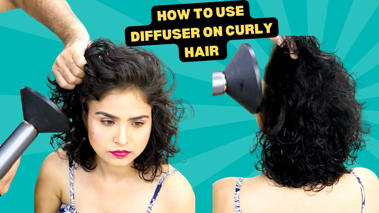 How to use diffuser on Curly hair by Sam and Jas Hair & Makeup Academy ...
