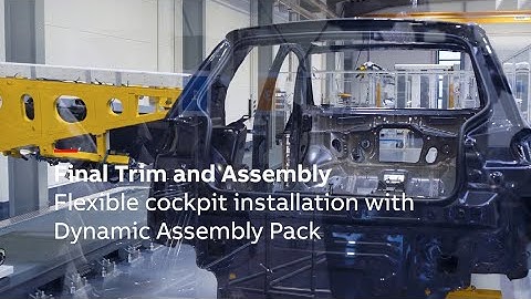 Final Trim & Assembly - Flexible cockpit installation with Dynamic Assembly Pack