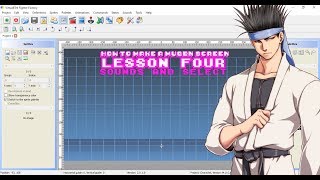 How to Make a Mugen Screenpack 2019: Sounds and Select Screen