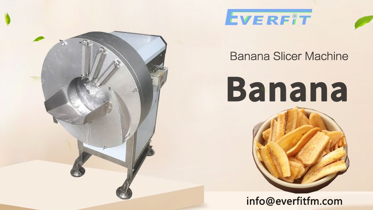 Banana Slicer Machine | Plantain Chips Machine - YouTube