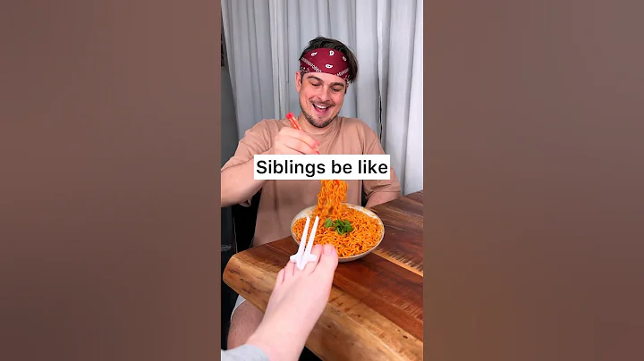 How to share NOODLES with your sibling, properly?😁❤️🍜| CHEFKOUDY - DayDayNews