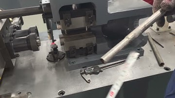 TM40 II tube swaging machine round tube slip fit swaging agriculture tube