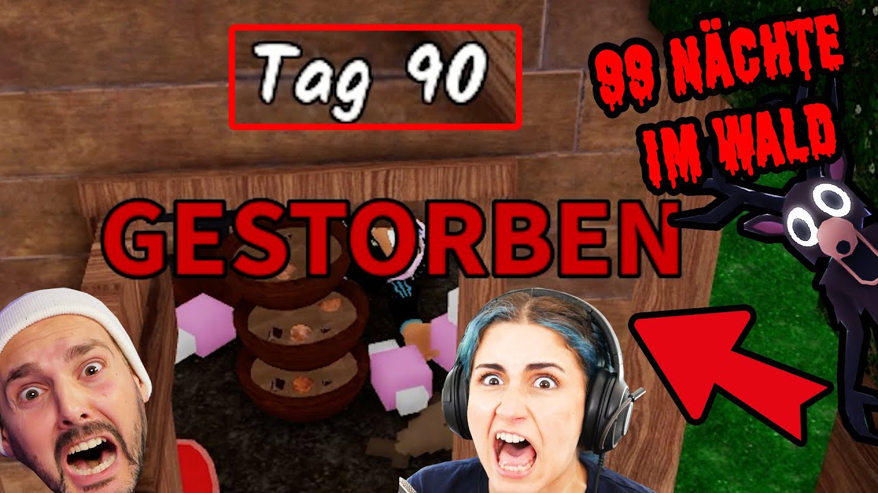Kaan + Dania müssen 99 NÄCHTE NUR IN DER HÜTTE LEBEN! 99 Nächte im Wald Roblox